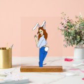 女の子 アクリルサイン (ウェディング)