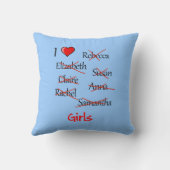 「女の子♥」 クッション (裏面)