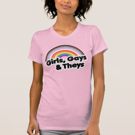 女の子、ゲイ、その他の人々 Tシャツ