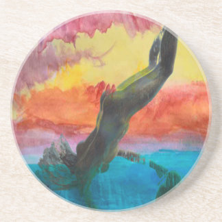 女の子 コースター