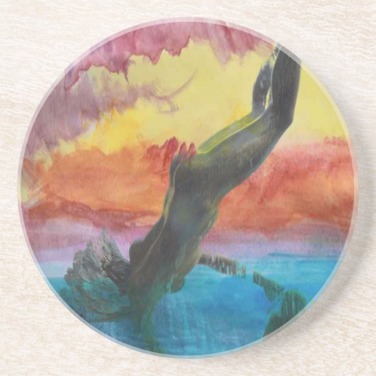 女の子 コースター (正面)