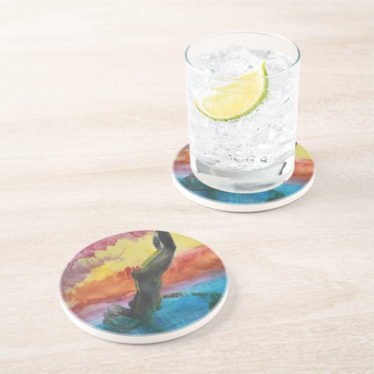 女の子 コースター (側面)