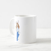 女の子 コーヒーマグカップ (正面左)