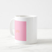 女の子 コーヒーマグカップ (正面左)