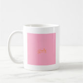 女の子 コーヒーマグカップ (左)
