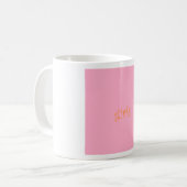 女の子 コーヒーマグカップ (正面左)