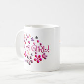 女の子 コーヒーマグカップ (正面左)