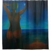 女の子 シャワーカーテン (正面)