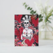 「女の子」シリーズはがき ポストカード (スタンド正面)