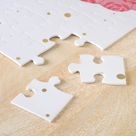 女の子 ジグソーパズル (側面)