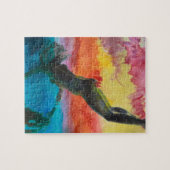 女の子 ジグソーパズル (横)