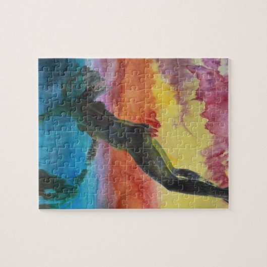 女の子 ジグソーパズル (横)