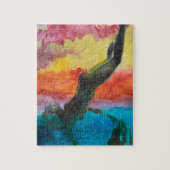 女の子 ジグソーパズル (縦)