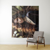 女の子(ジュエリー) タペストリー (インサイチュ)