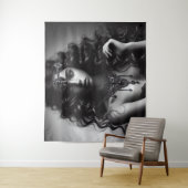 女の子(ジュエリー) タペストリー (インサイチュ)