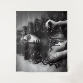 女の子(ジュエリー) タペストリー