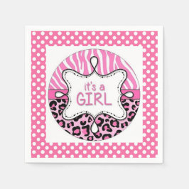 女の子 スタンダードカクテルナプキン