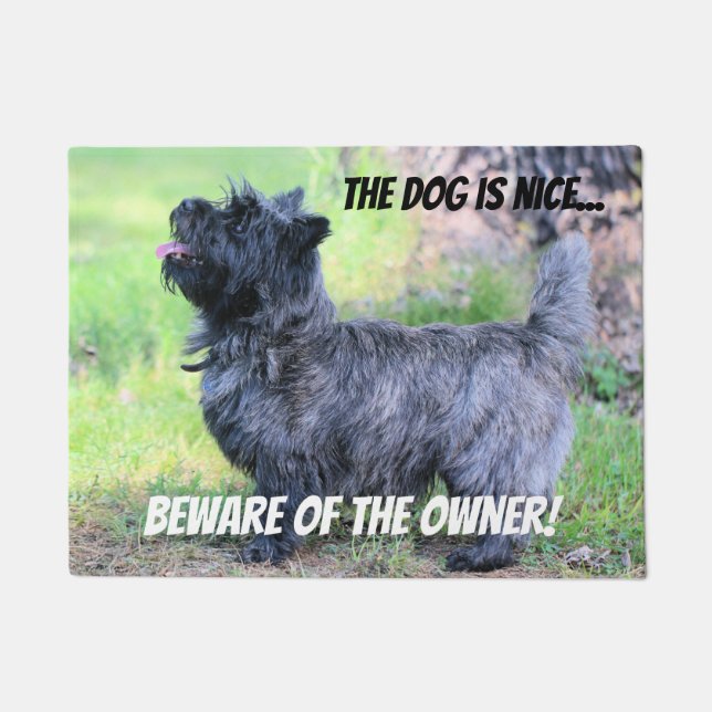 女の子 ドアマット (正面)