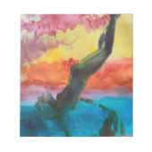 女の子 ノートパッド (正面)