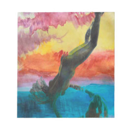 女の子 ノートパッド