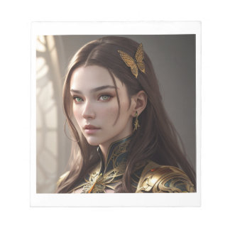 女の子 ノートパッド