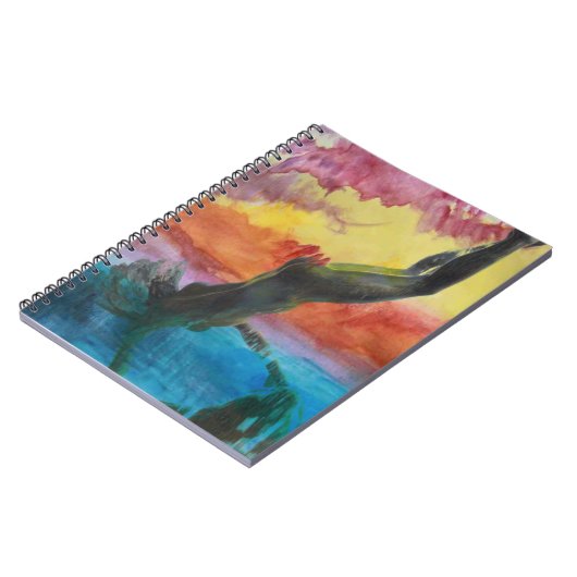 女の子 ノートブック (左側)