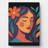 女の子 フォトプラーク (正面)