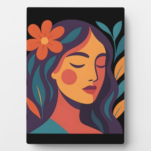 女の子 フォトプラーク (正面)