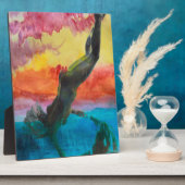 女の子 フォトプラーク (側面)