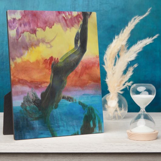 女の子 フォトプラーク (側面)