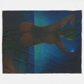 女の子 フリースブランケット (正面(横))