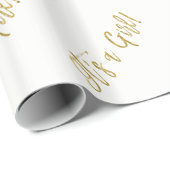 女の子 – ベビーガールラッピング生まれたばかりの紙 ラッピングペーパー (ロールコーナー)