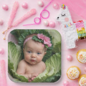 女の子 ペーパープレート (パーティー)