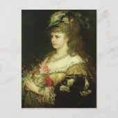 女の子 ポストカード (正面)