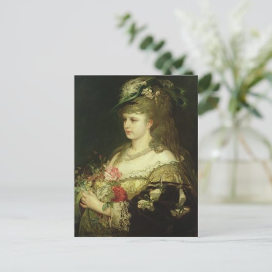 女の子 ポストカード (スタンド正面)