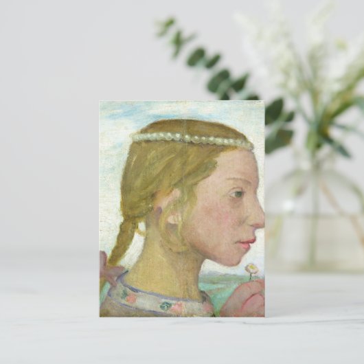 女の子 ポストカード (スタンド正面)