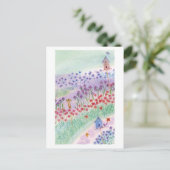 女の子 ポストカード (スタンド正面)