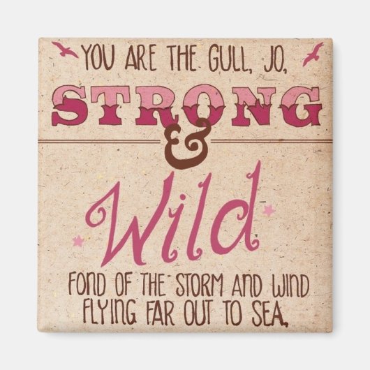 女の子 マグネット (正面)