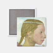 女の子 マグネット (正面/裏面)