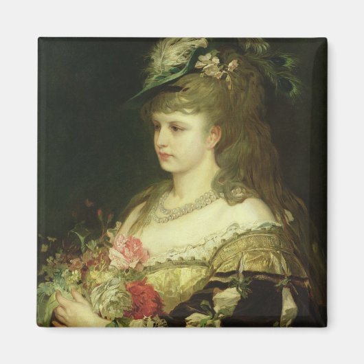 女の子 マグネット (正面)