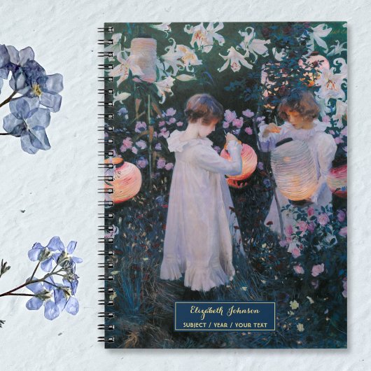 女の子 ヴィンテージアート エレガント スクリプト ゴールド ネーム スケッチ ノートブック