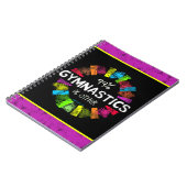 女の子: 体操99% 1%他 ノートブック (左側)