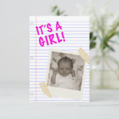 女の子 招待状 (スタンド正面)