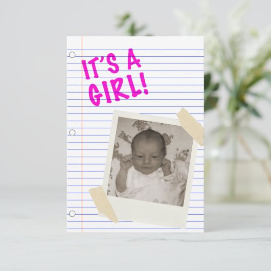 女の子 招待状 (スタンド正面)