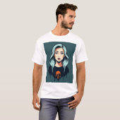 女の子+涙 Tシャツ (正面フル)