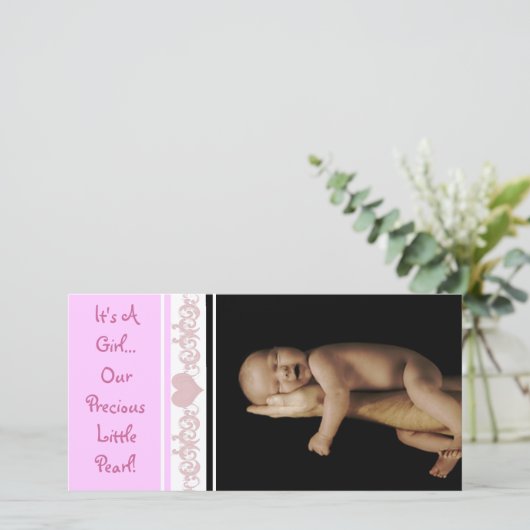 女の子…私たちの大切小さな真珠 案内状 (スタンド正面)