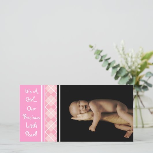 女の子…私たちの大切小さな真珠 案内状 (スタンド正面)