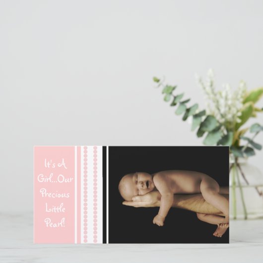 女の子…私たちの大切小さな真珠 案内状 (スタンド正面)