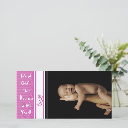 女の子…私たちの大切小さな真珠 案内状 (スタンド正面)