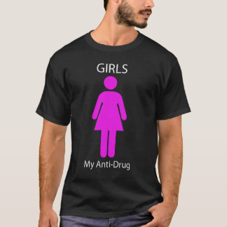 女の子(私の麻薬取締まり) Tシャツ
